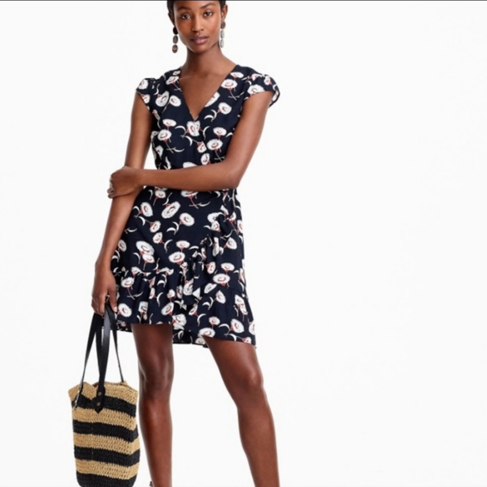 J Crew Floral As Seen On Pippa Middleton Floral Dress Size 10